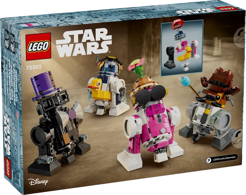 Kreatives Spielen: Bauen Sie Ihre eigenen Droiden (75392)